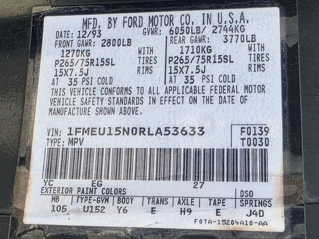 1994 Ford Bronco XLT