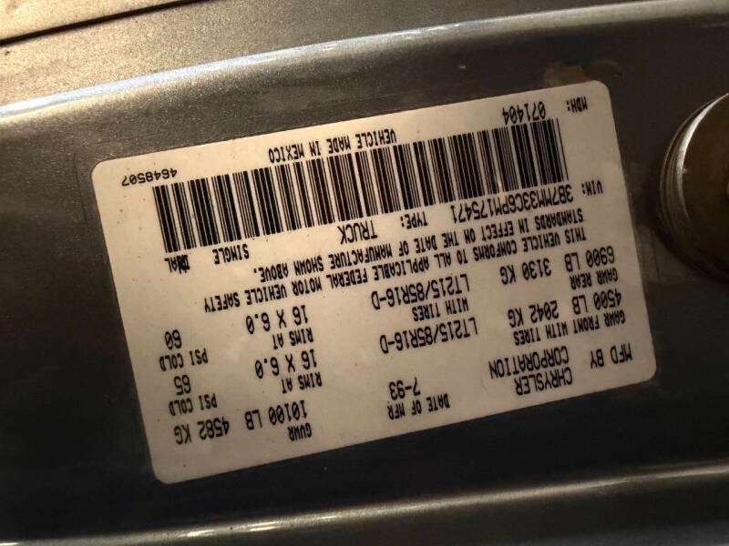 1993 Dodge Ram W350 LE