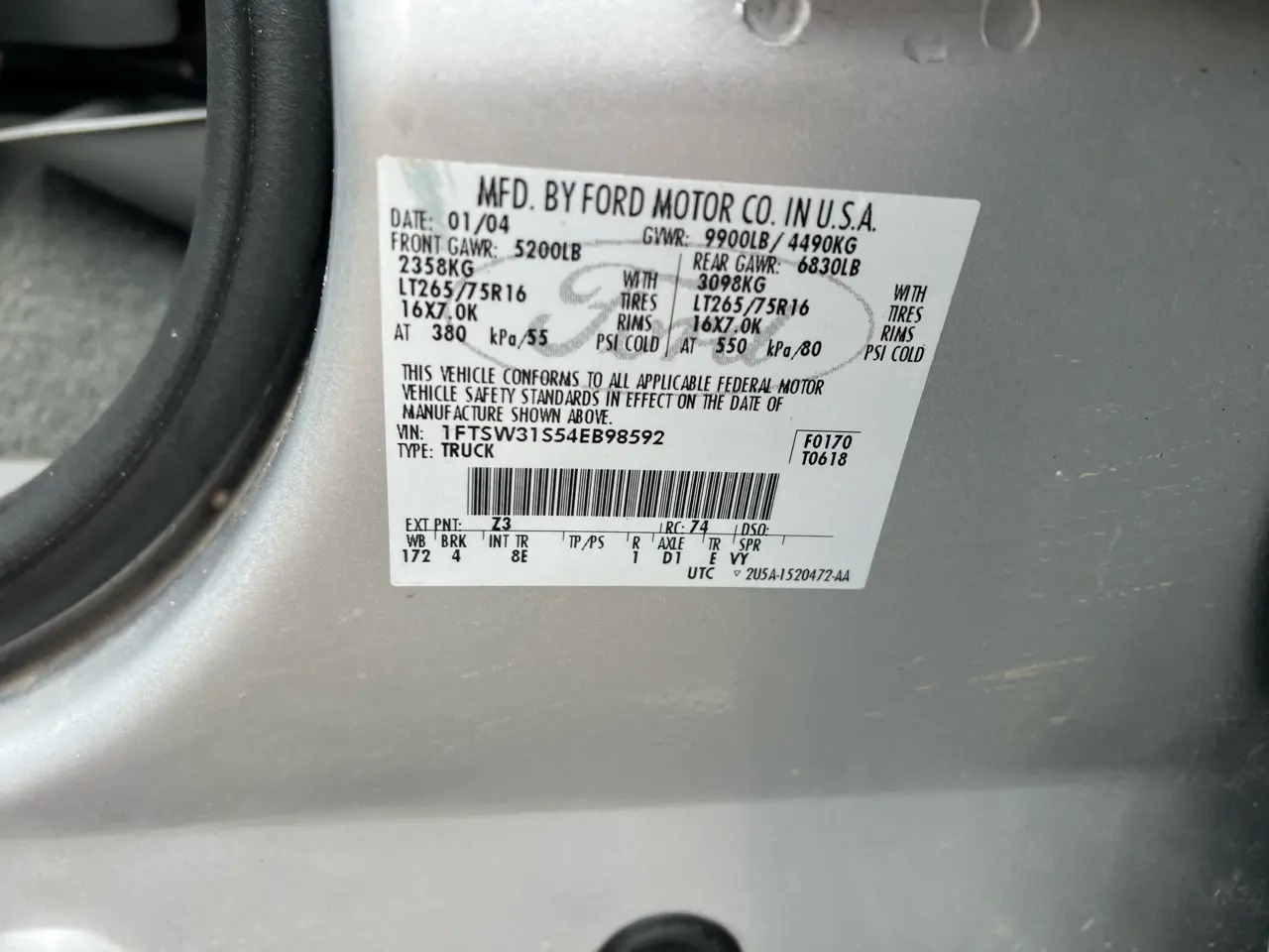 2004 Ford Super Duty F-350