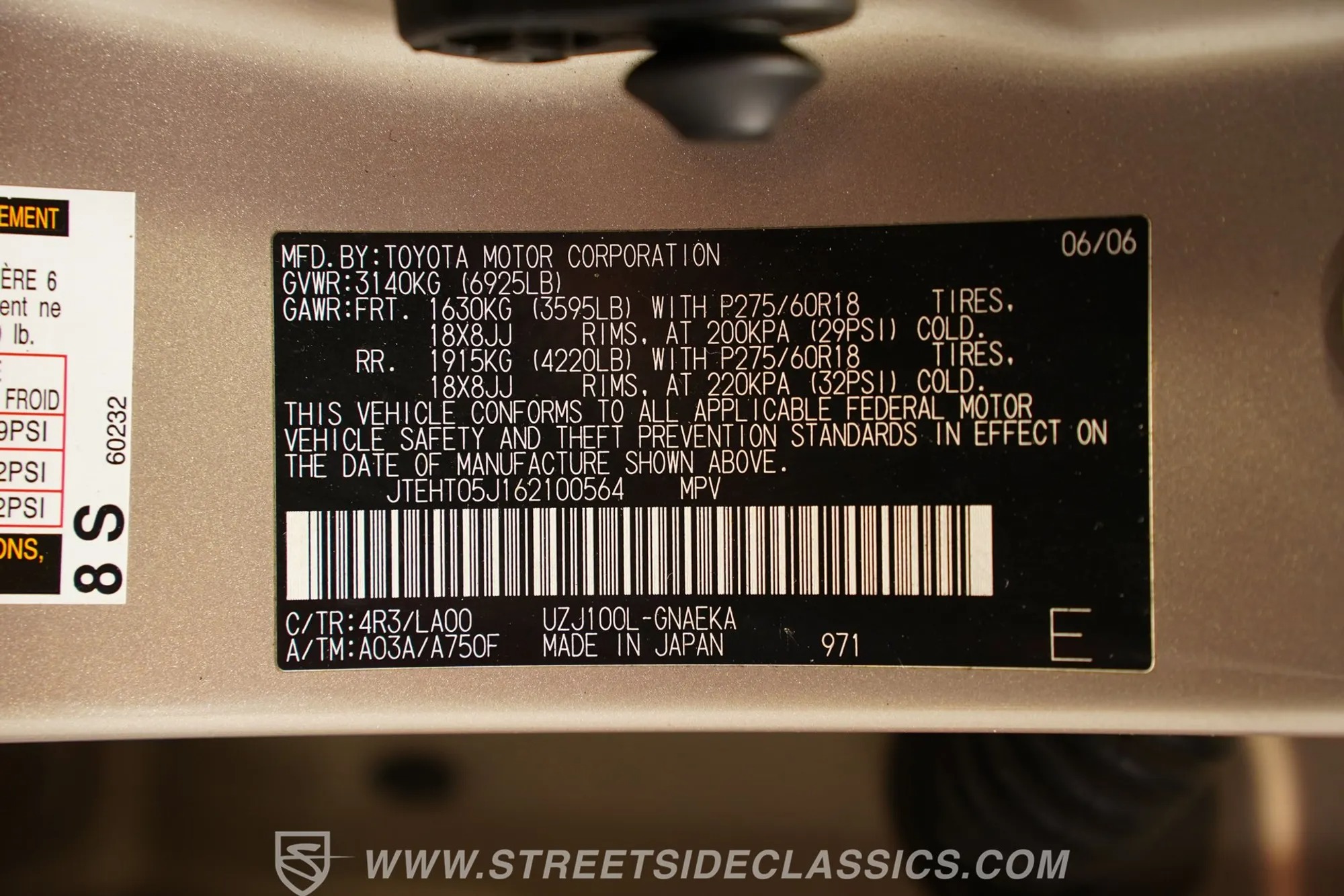 2006 Toyota Land Cruiser