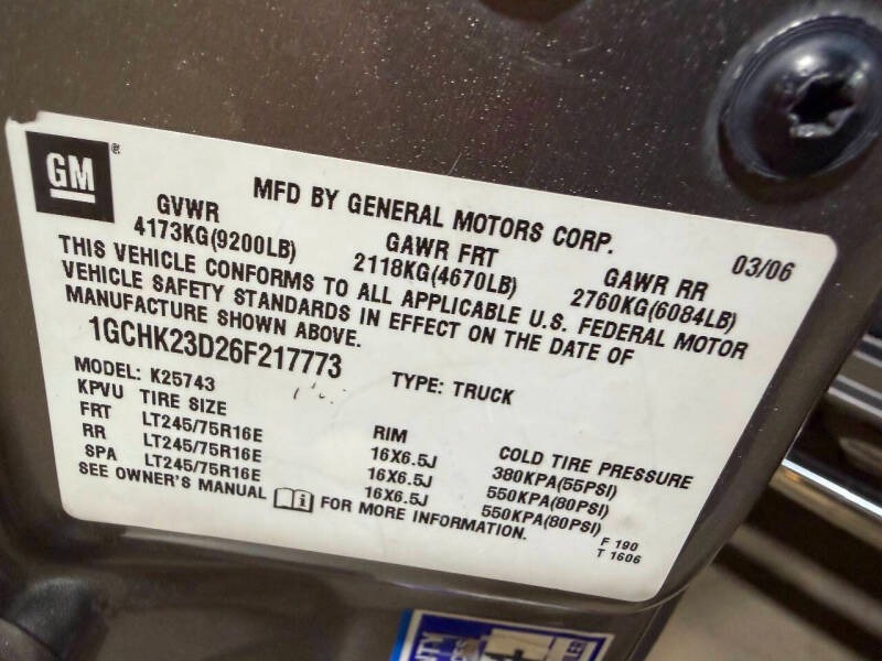 2006 Chevrolet Silverado 2500HD