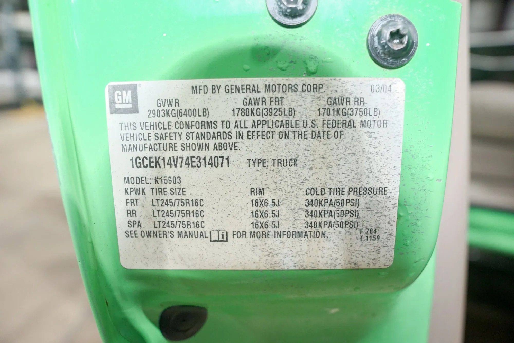 2004 Chevrolet Silverado Forest Reserve