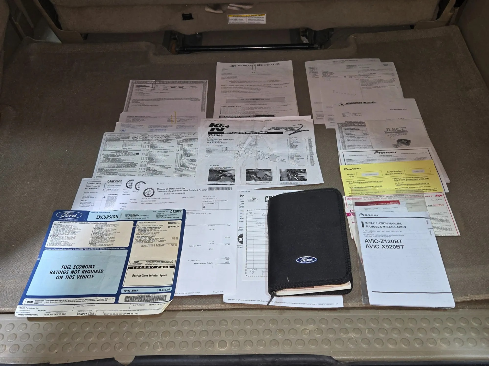 2005 Ford Excursion Limited