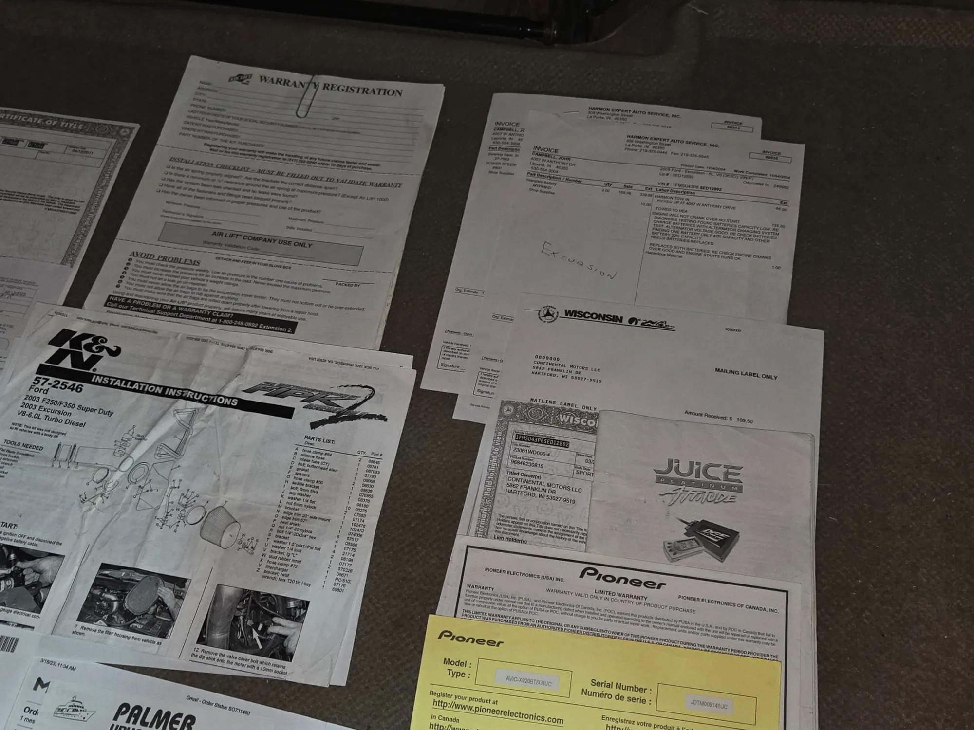 2005 Ford Excursion Limited