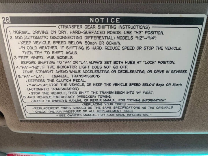 1998 Toyota 4Runner SR5