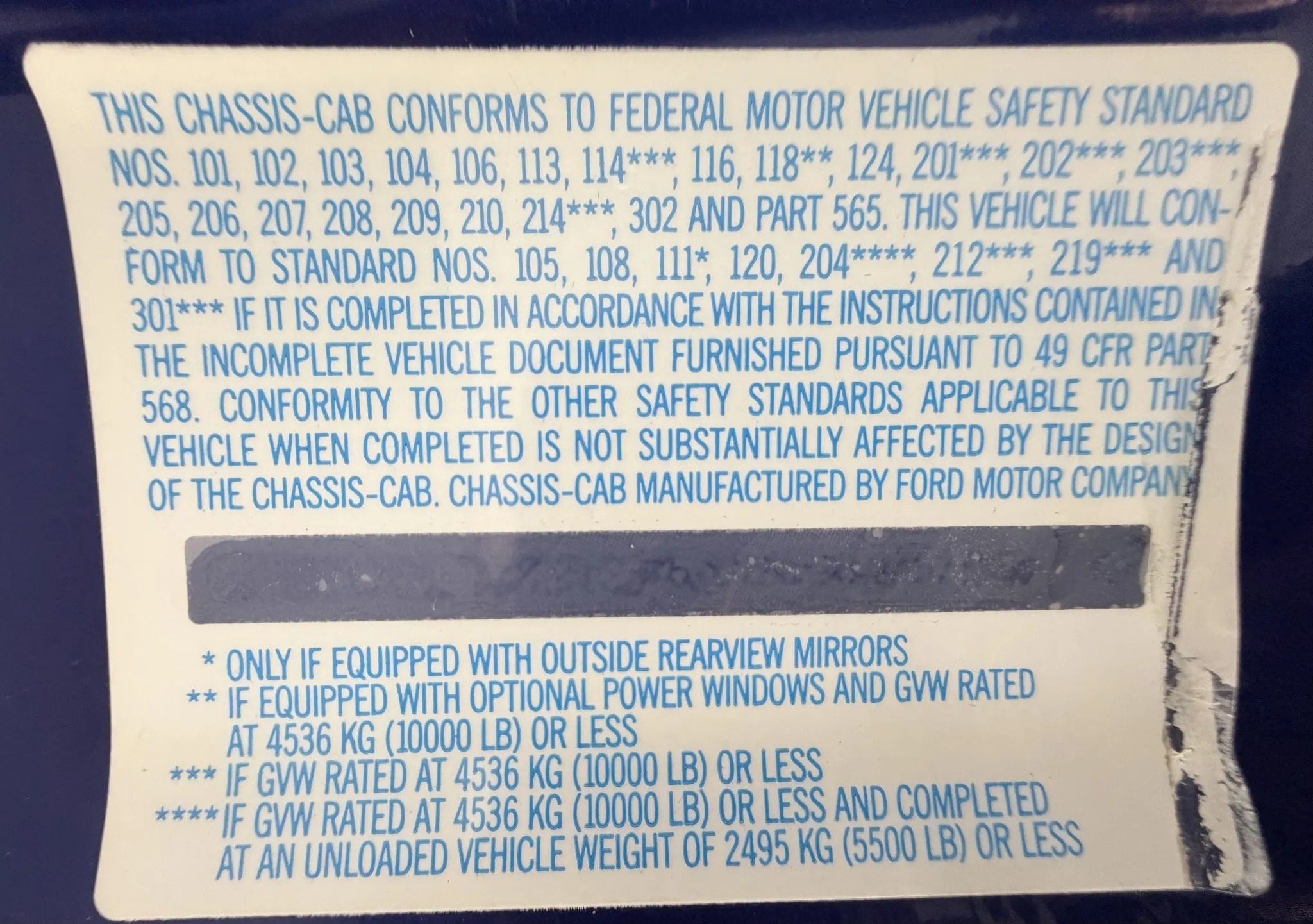 2003 Ford F-550 Fontaine Classic Traveler