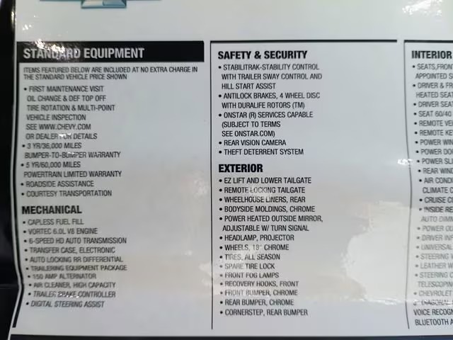 2019 Chevrolet Silverado 2500HD LTZ