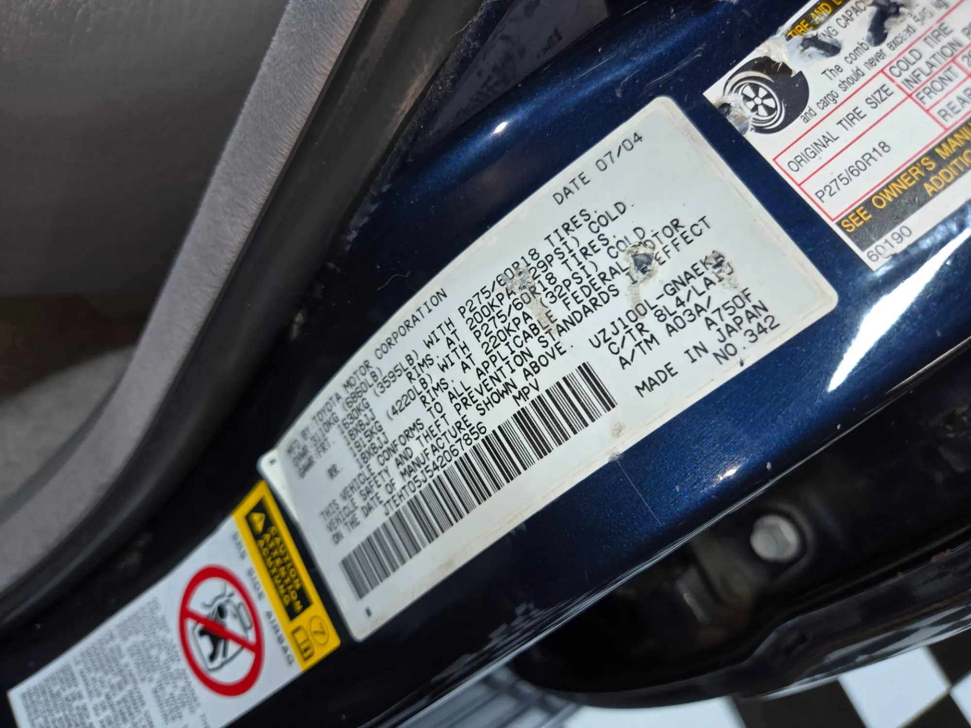 2004 Toyota Land Cruiser