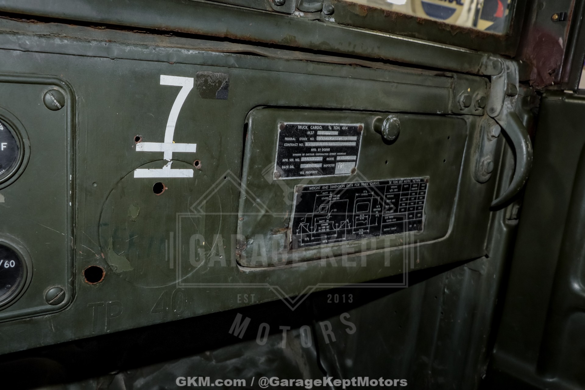 1961 Dodge Power Wagon Army Truck