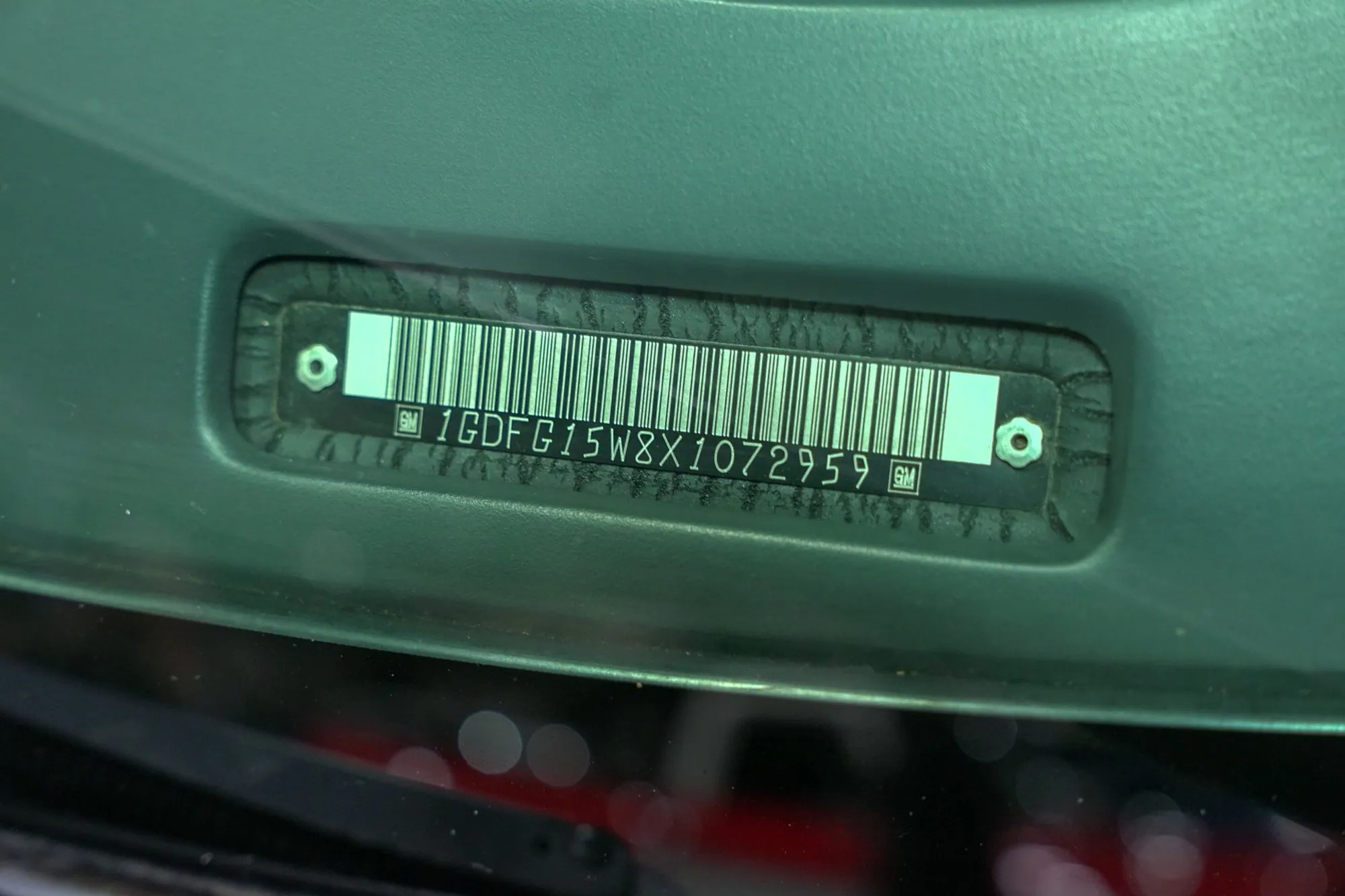 1999 GMC Savana RV G1500