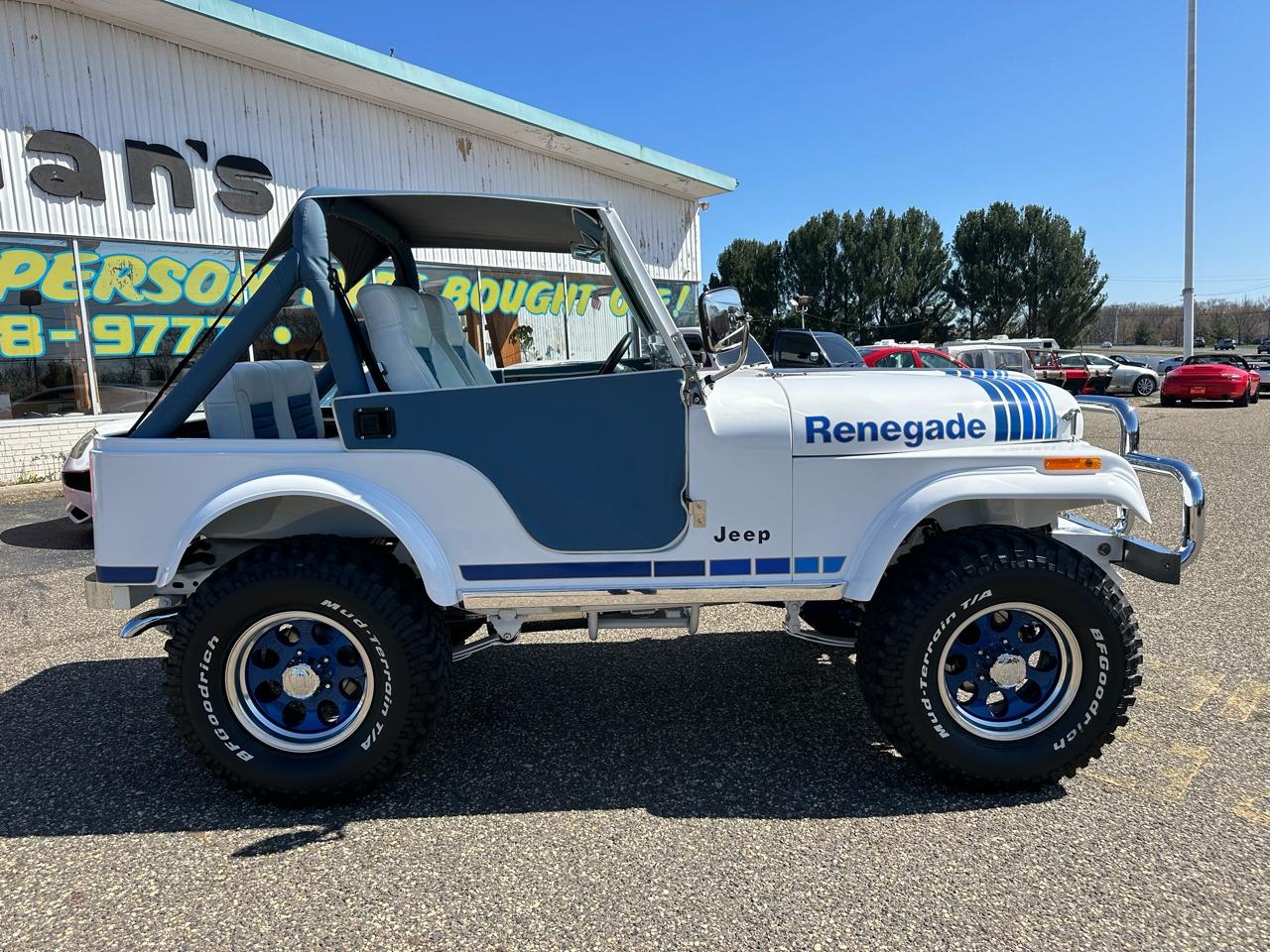 Frame-Off Restored 1977 Jeep CJ-5 Renegade