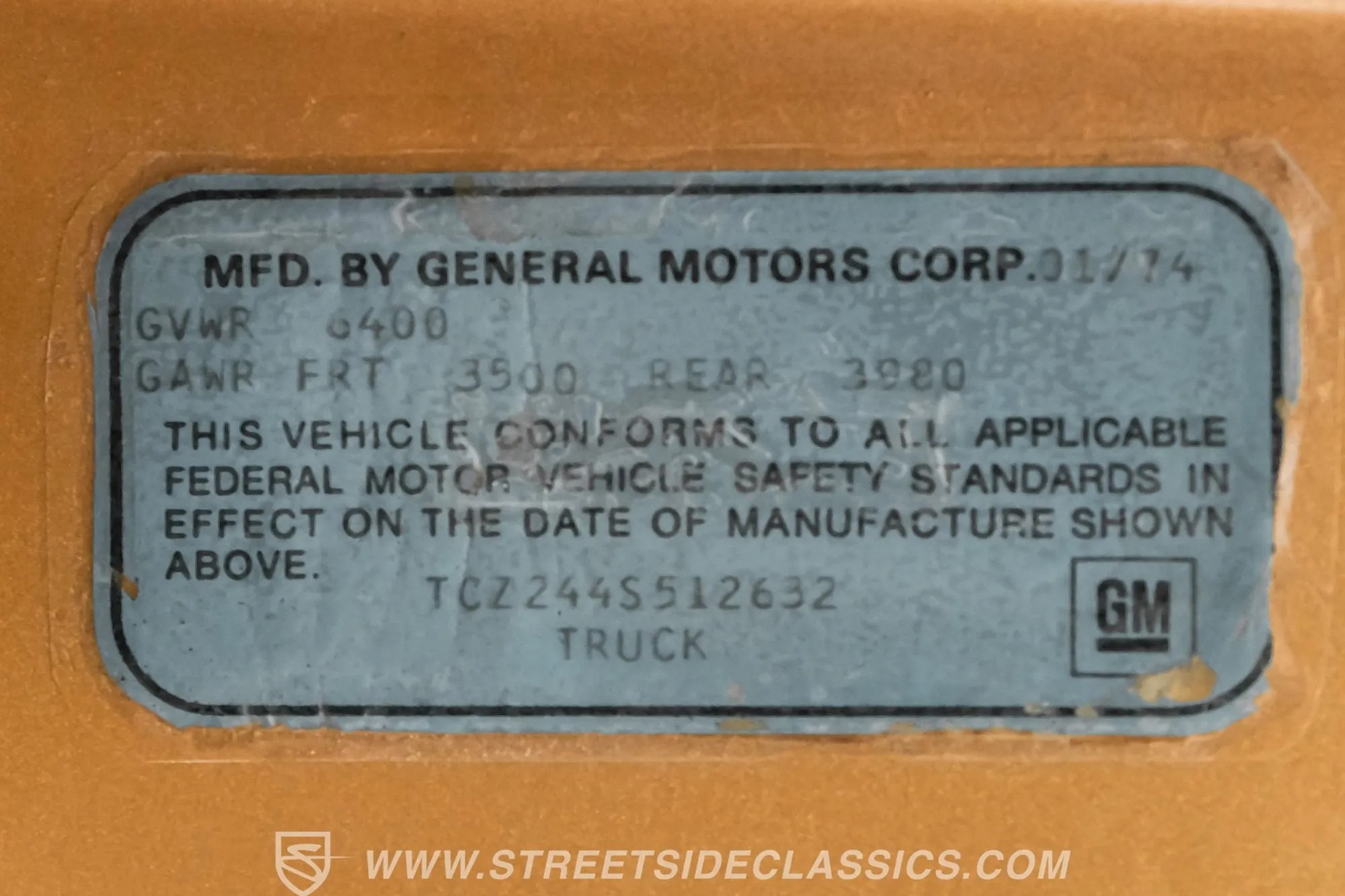 1974 GMC C2500 Sierra Grande