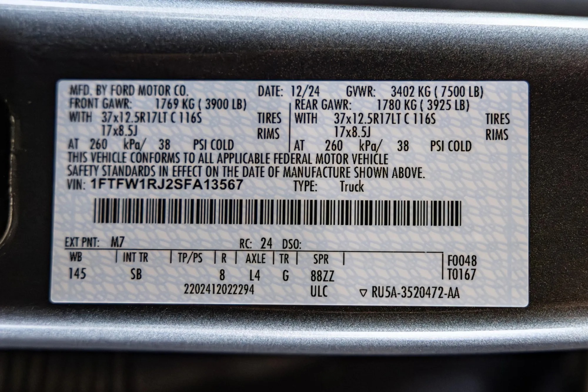 2025 Ford F-150 Raptor R