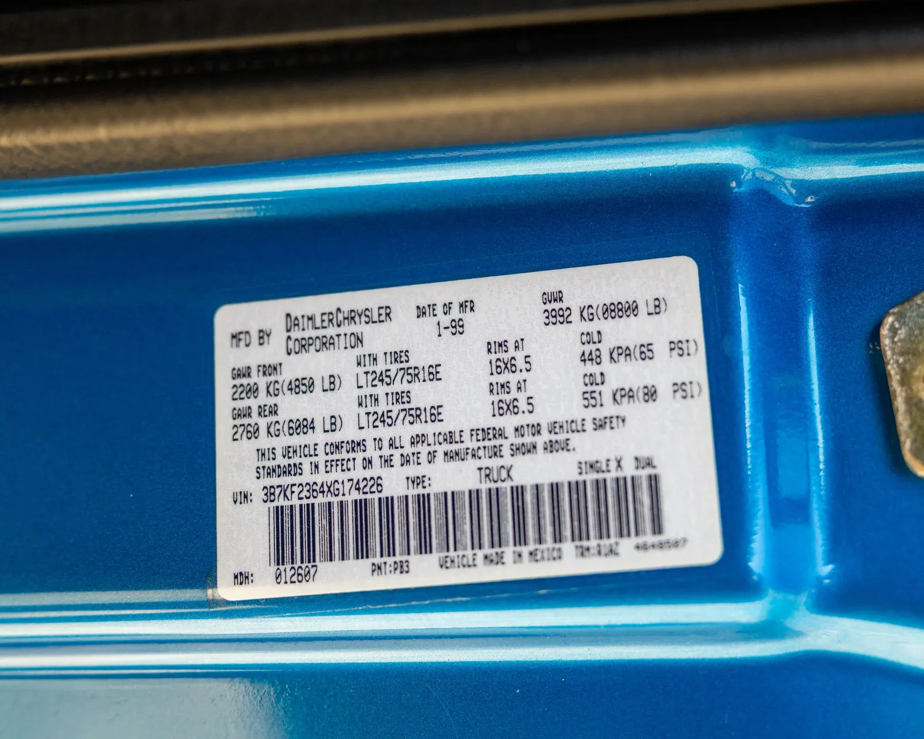 1999 Dodge Ram 2500 ST