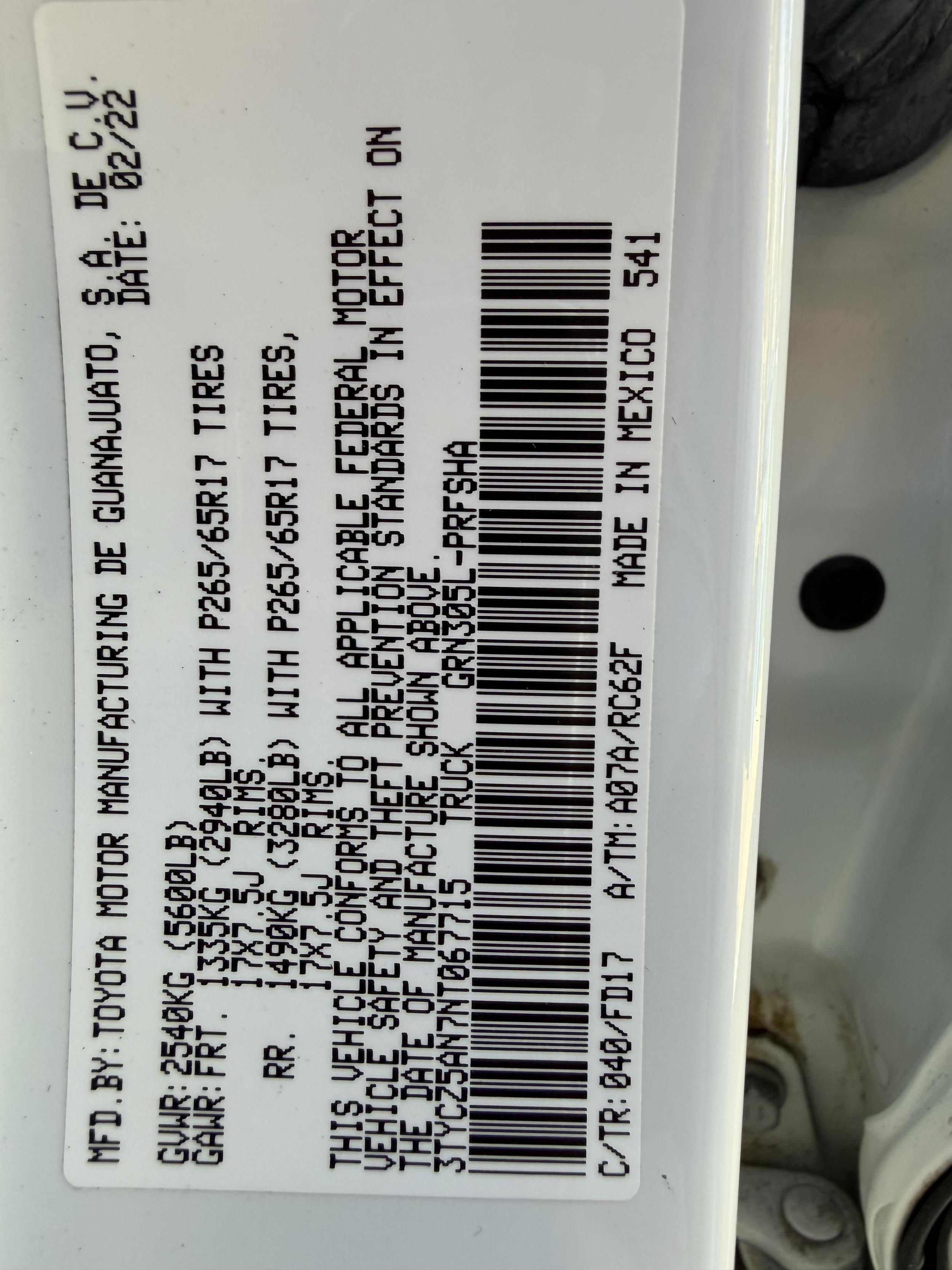 Supercharged 2022 Toyota Tacoma TRD Sport