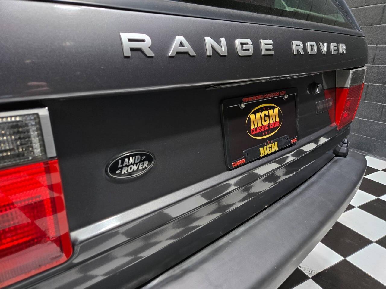 2002 Land Rover Range Rover P38