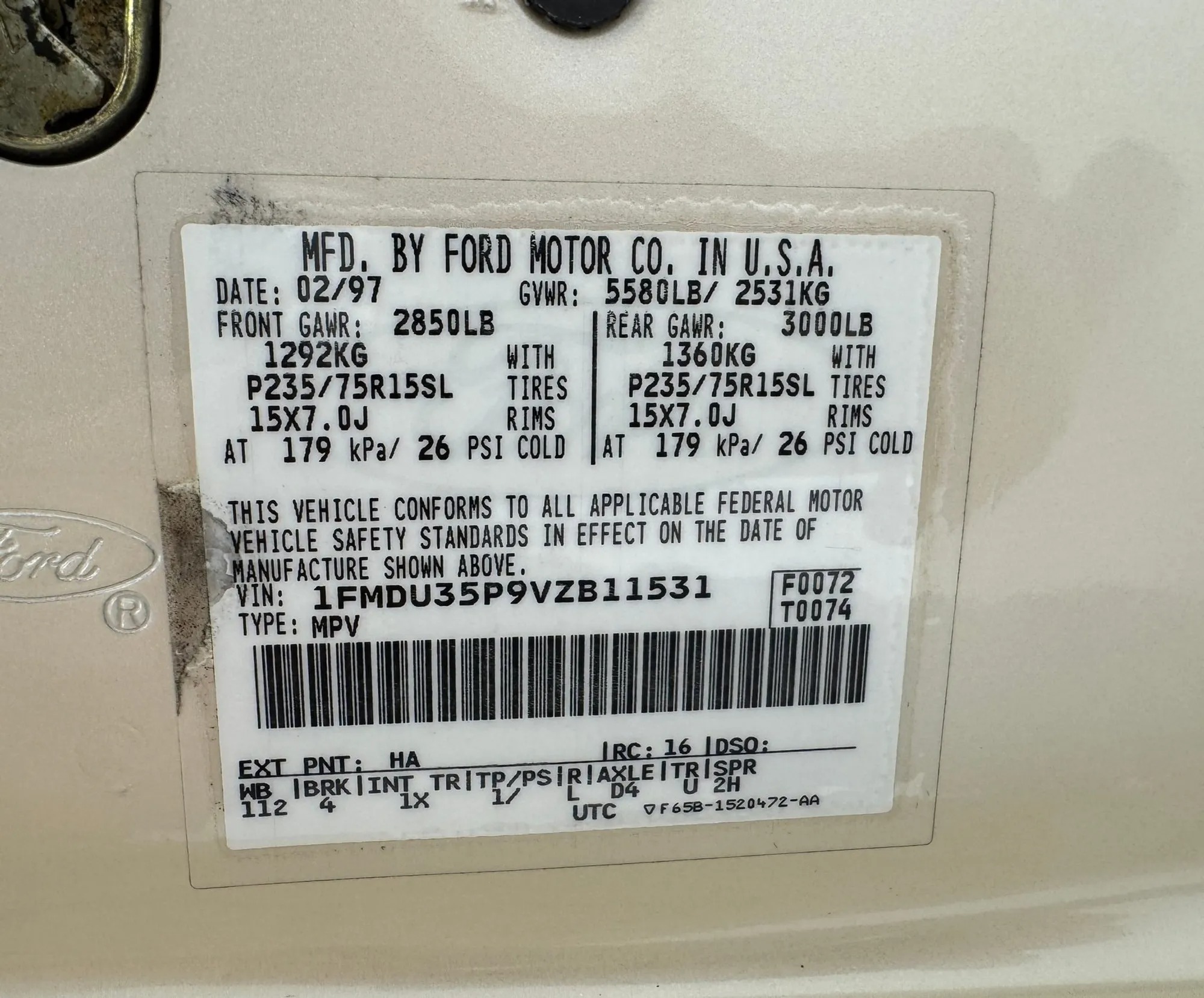 1997 Ford Explorer Limited AWD