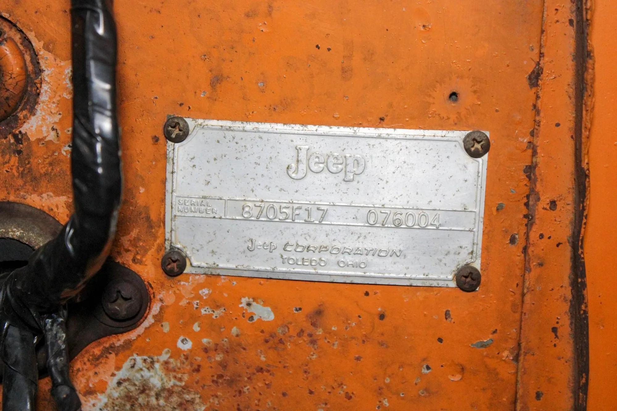 1971 Jeep Jeepster SC-1 Sport Commando