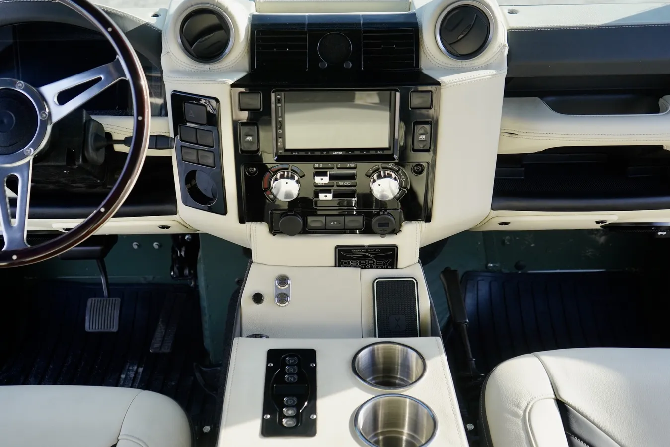 Restomod 1997 Land Rover Defender 90 Soft Top