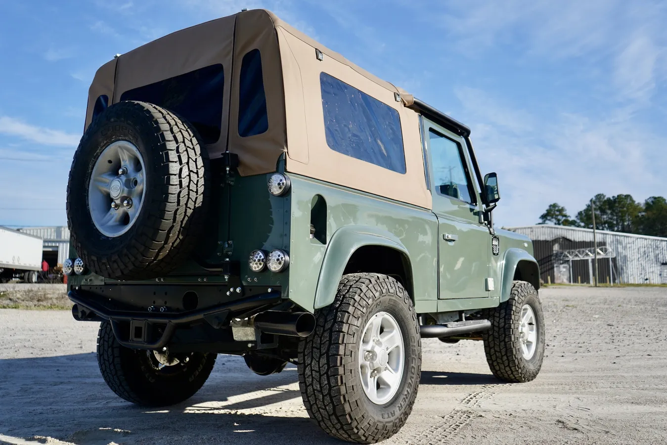 Restomod 1997 Land Rover Defender 90 Soft Top