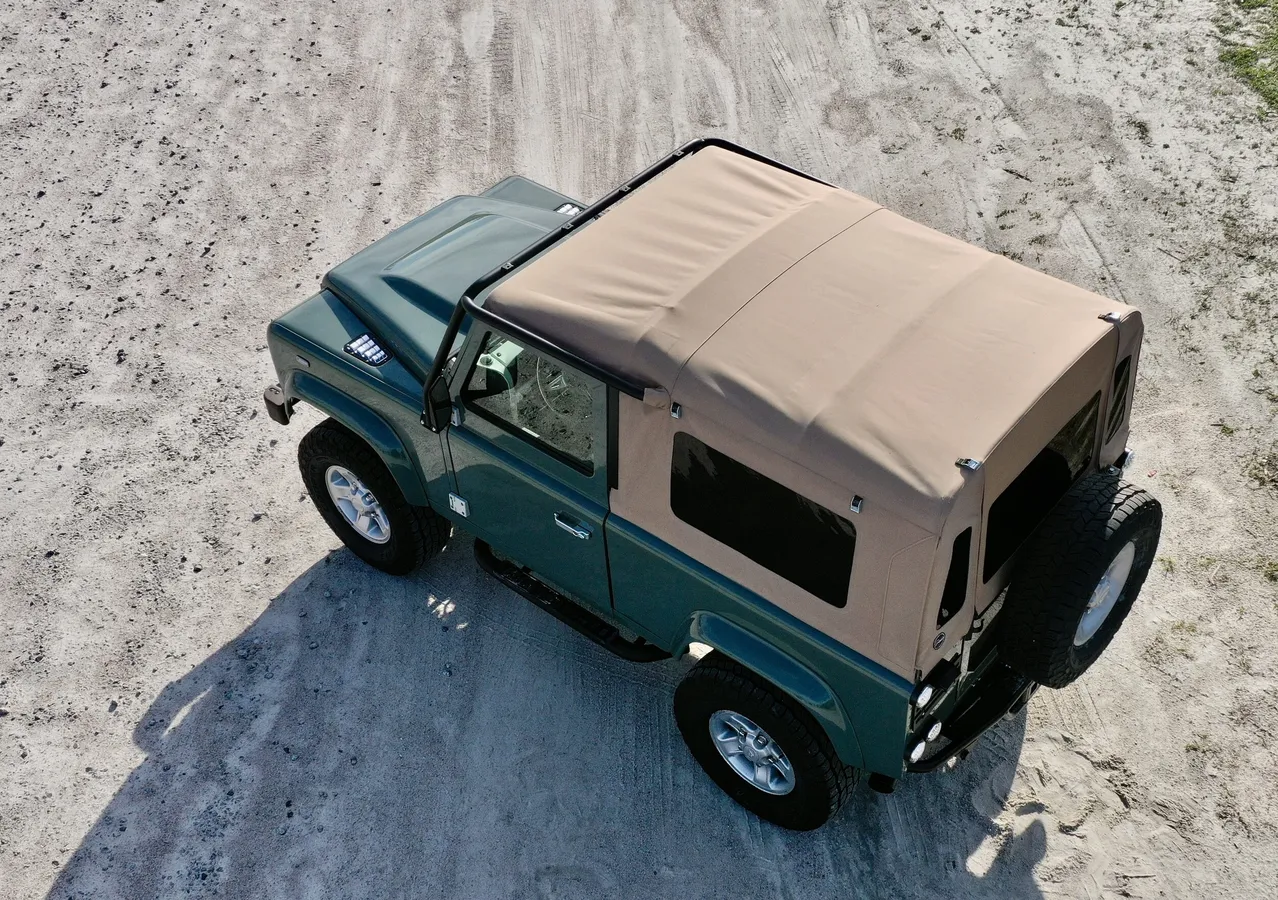 Restomod 1997 Land Rover Defender 90 Soft Top