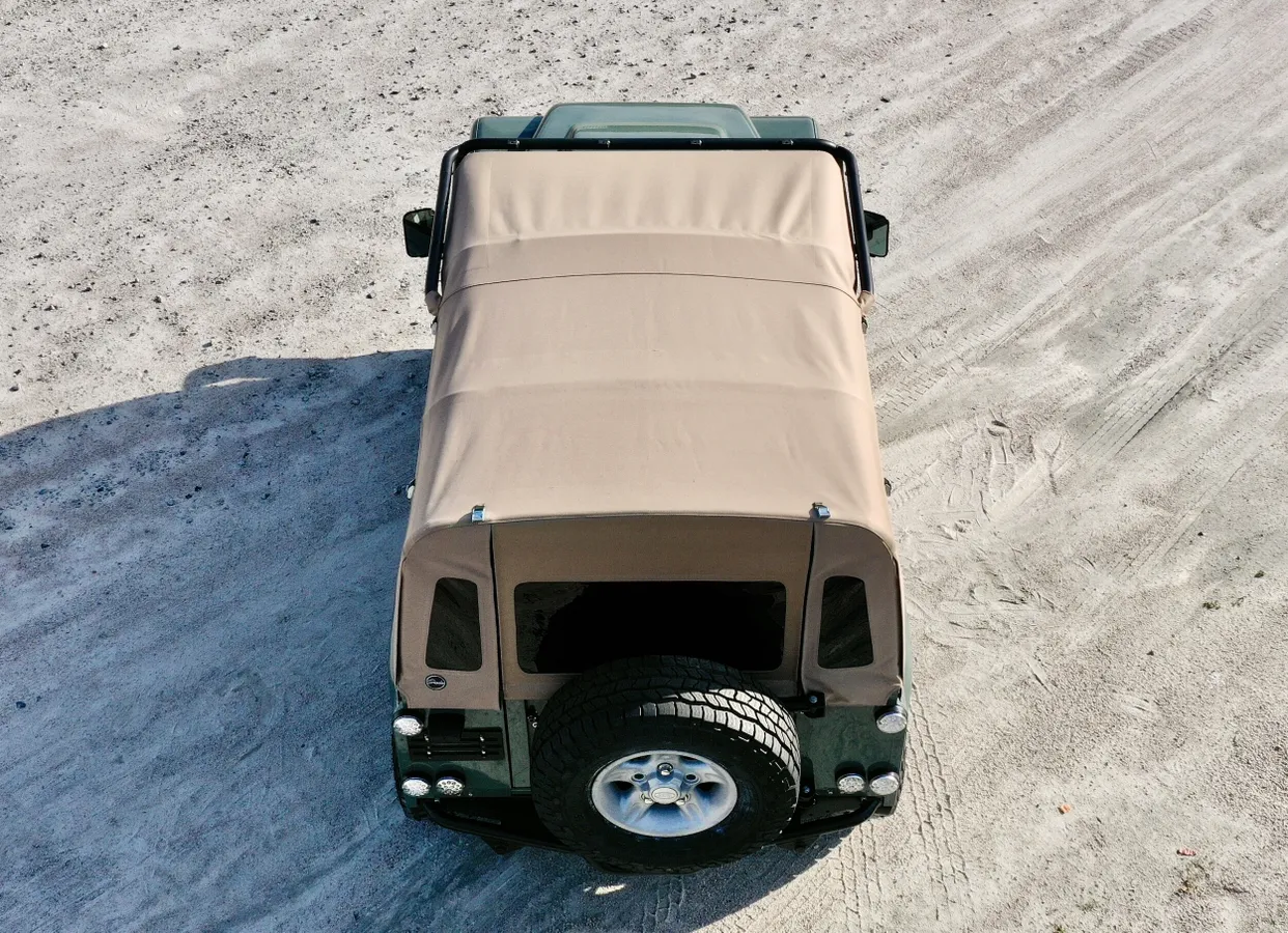Restomod 1997 Land Rover Defender 90 Soft Top