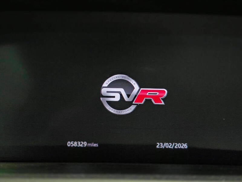 2019 Land Rover Range Rover Sport SVR