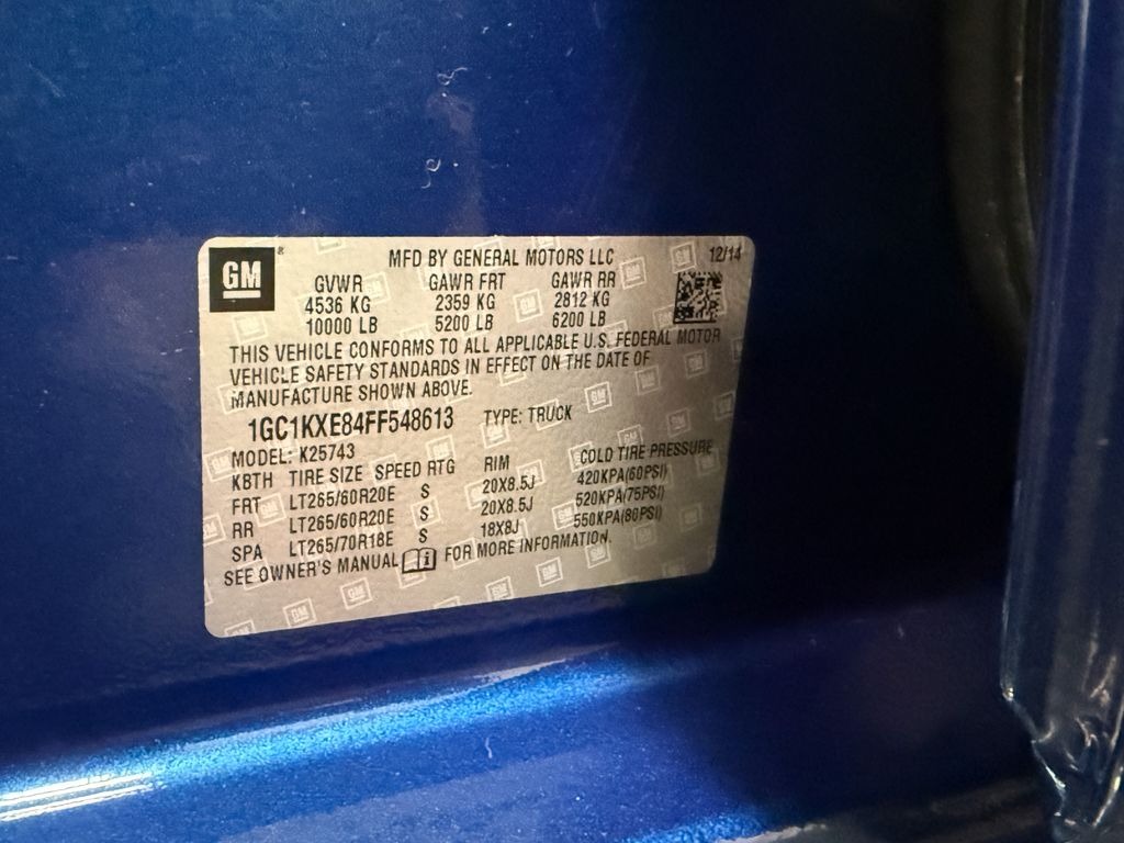 2015 Chevrolet Silverado 2500HD High Country