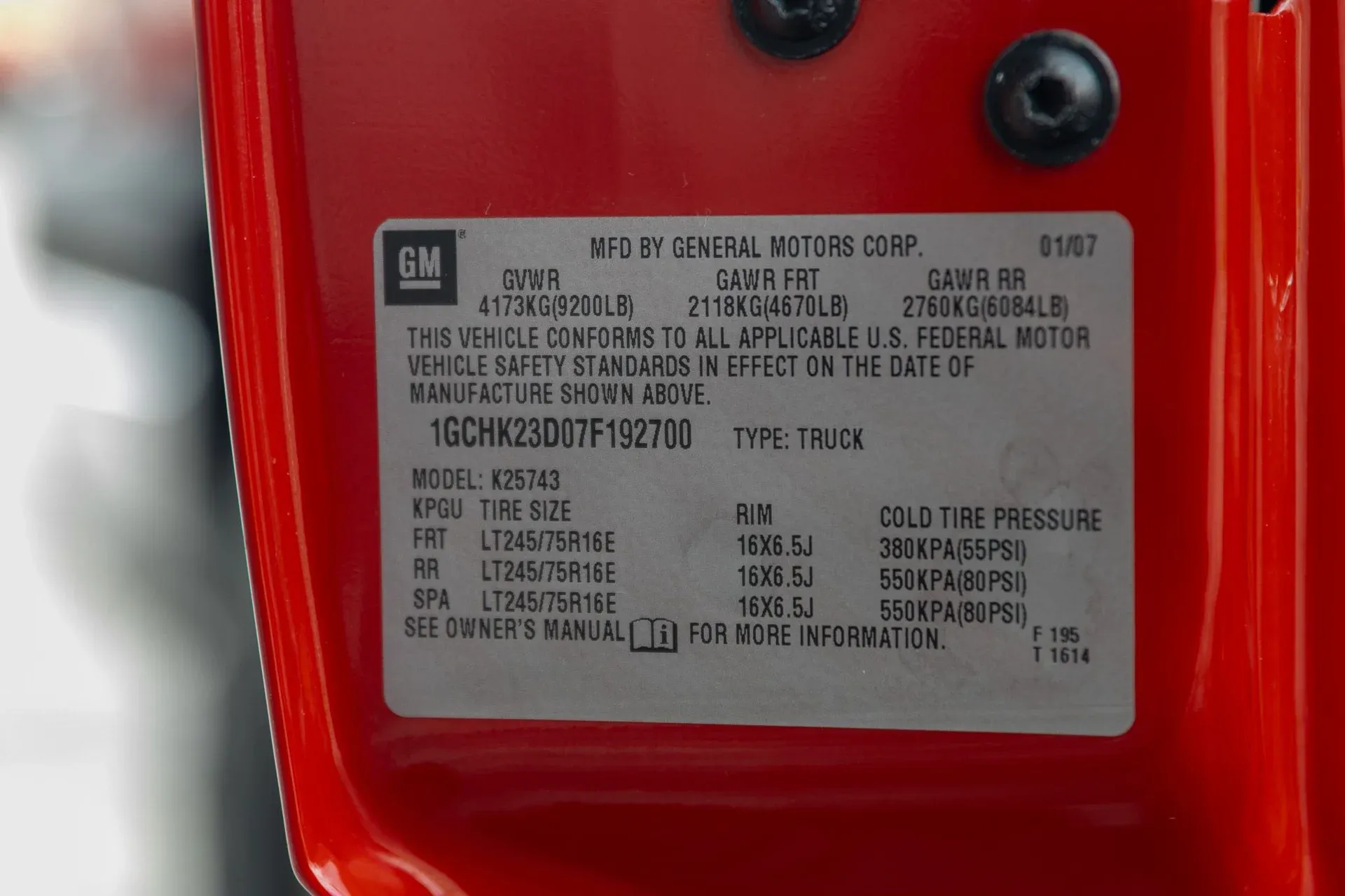 2007 Chevrolet Silverado 2500HD