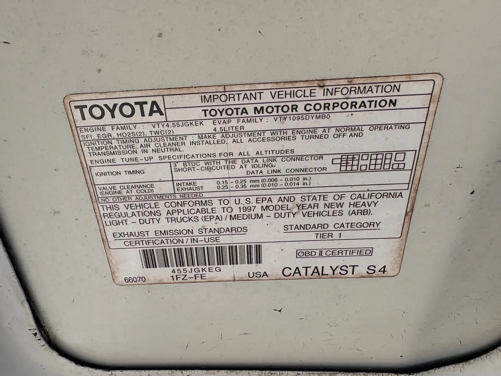 1997 Toyota Land Cruiser