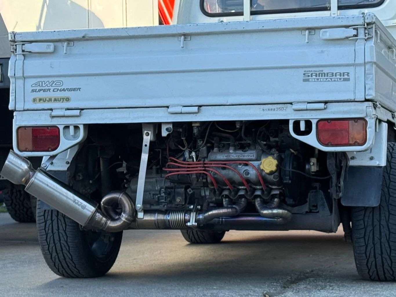 Supercharged 1993 Subaru Sambar