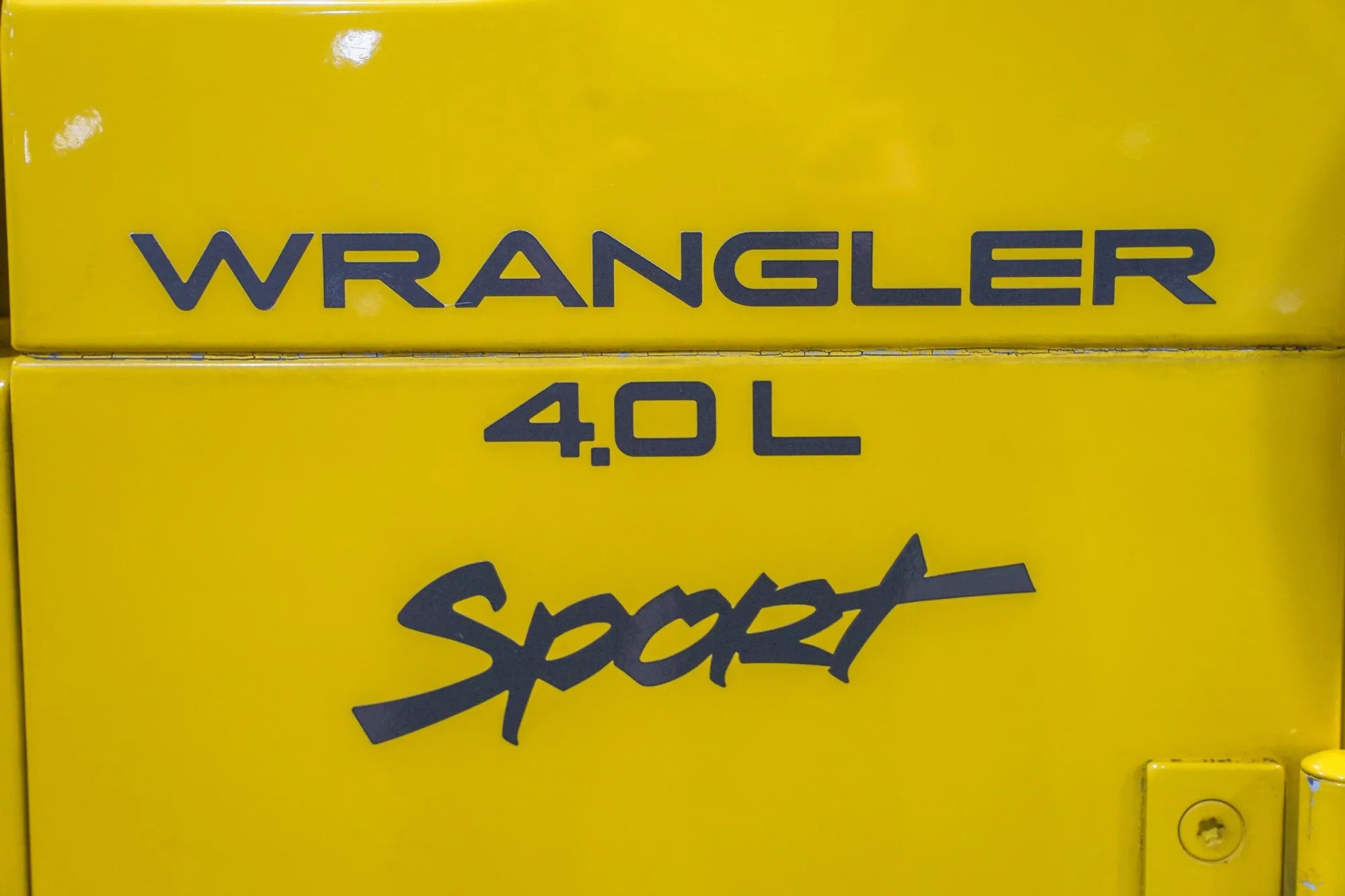 2000 Jeep Wrangler Sport