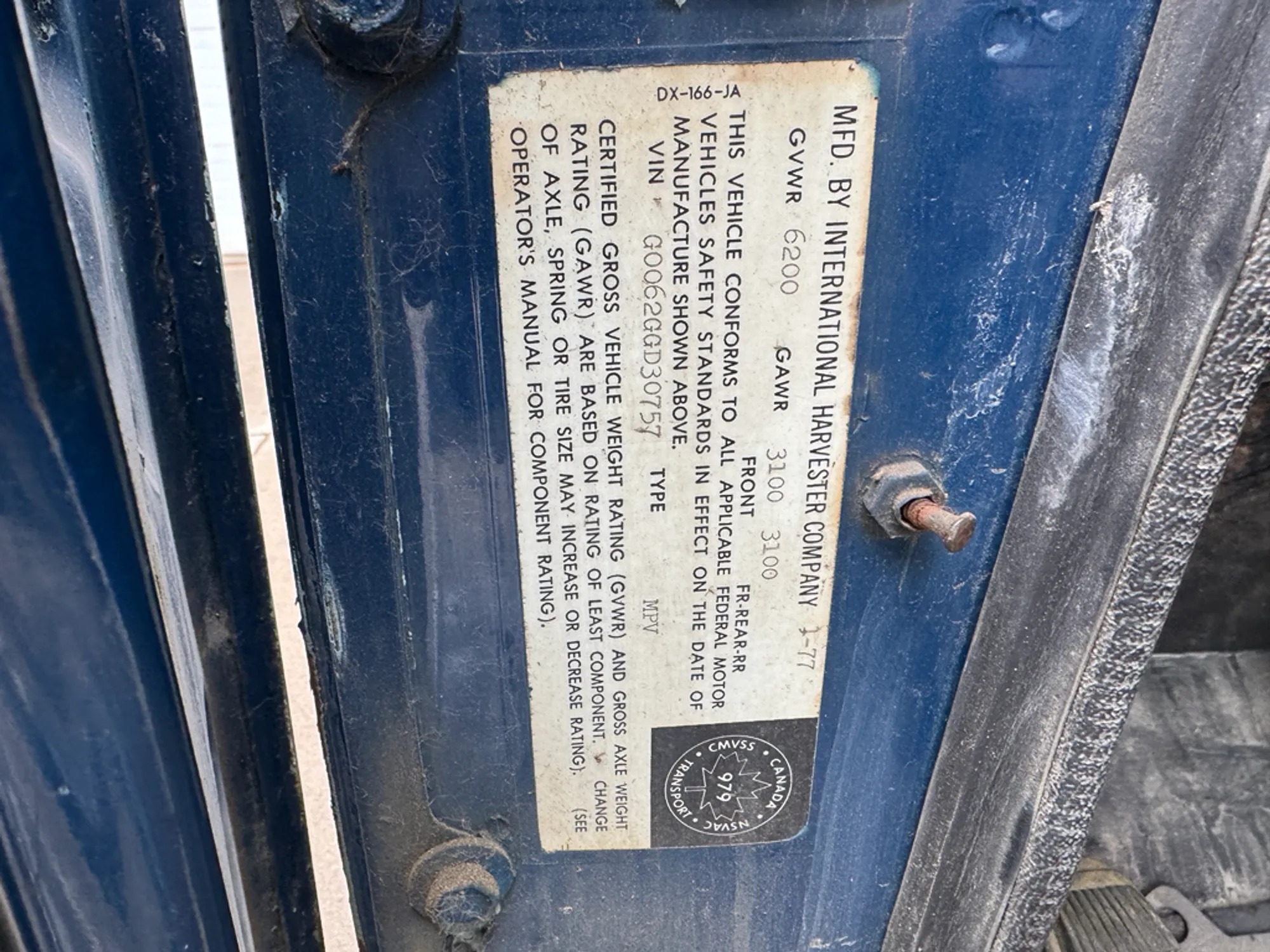 1977 International Scout