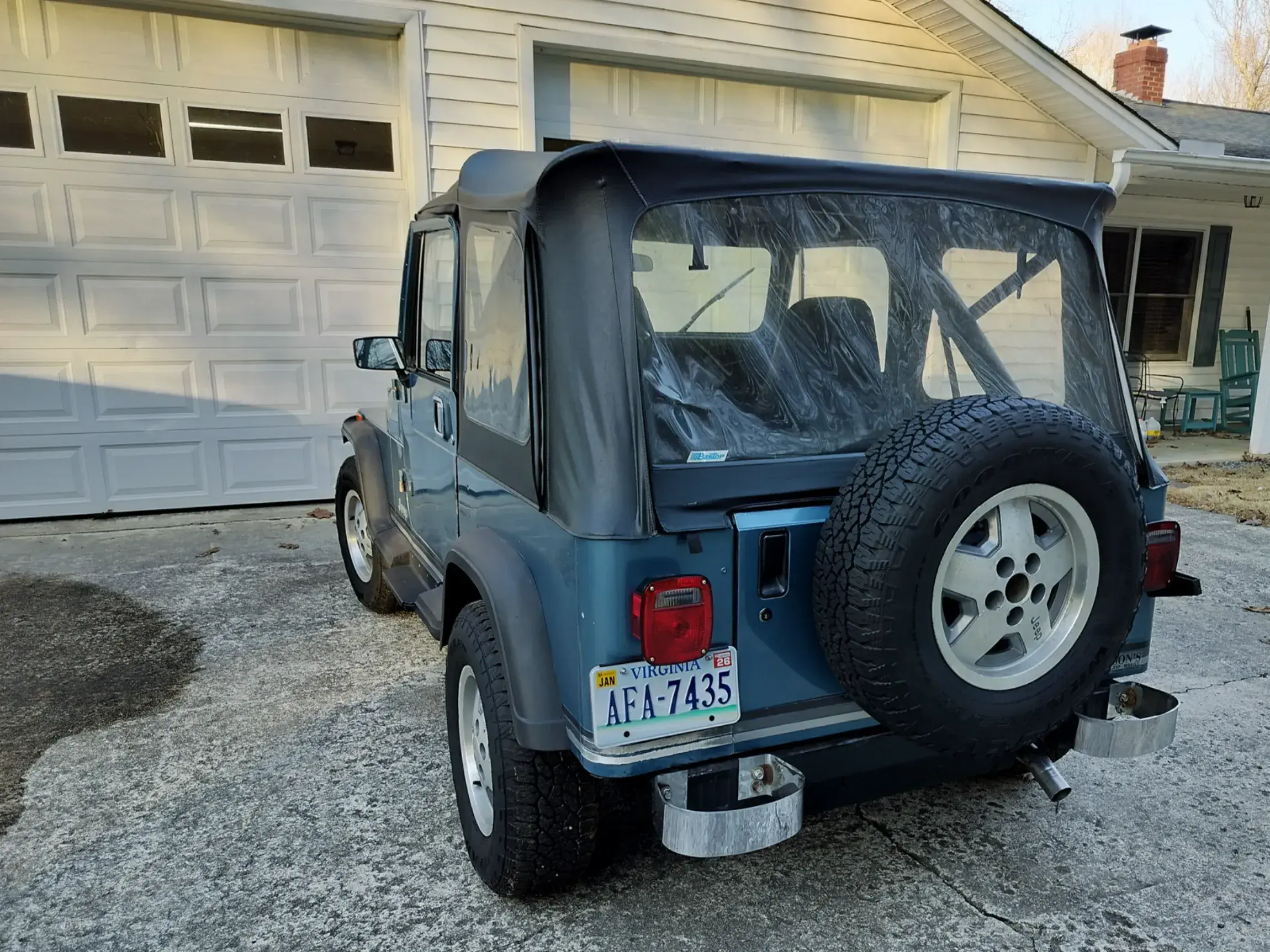 Sold: Highly-Original 1987 Jeep Wrangler YJ