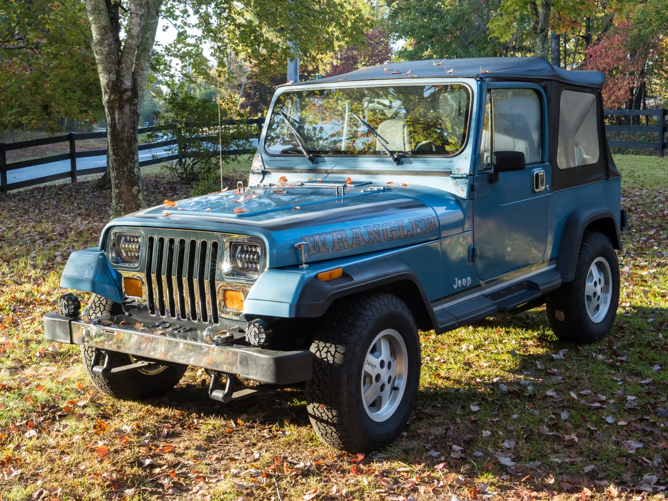 Sold: Highly-Original 1987 Jeep Wrangler YJ