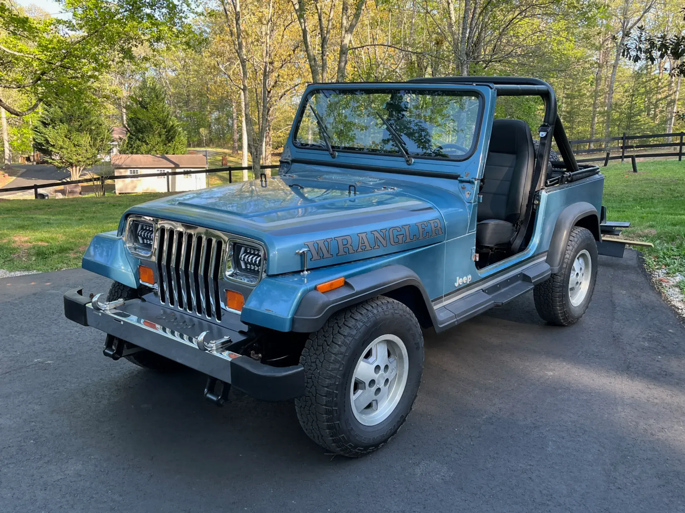 Sold: Highly-Original 1987 Jeep Wrangler YJ