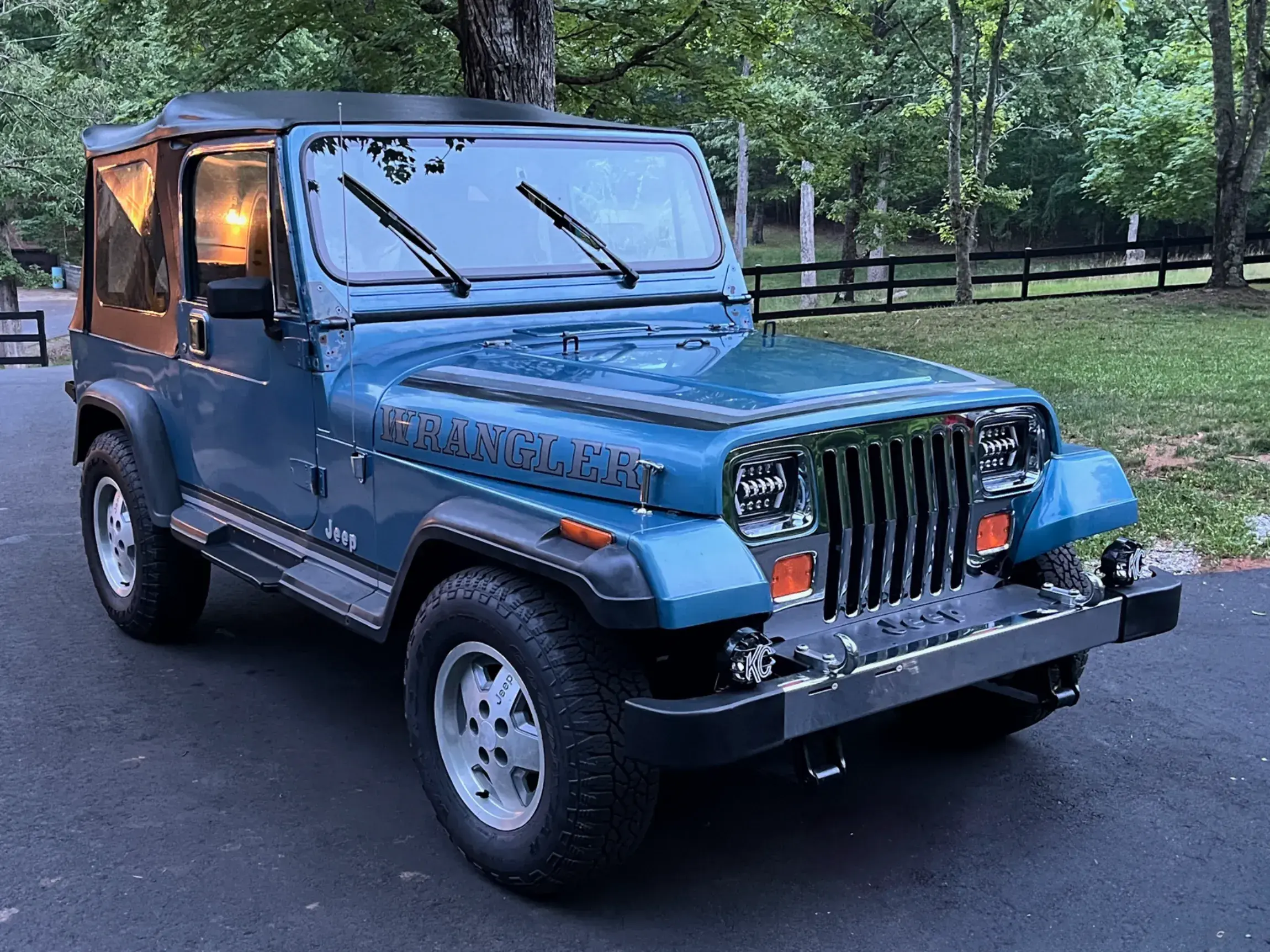 Sold: Highly-Original 1987 Jeep Wrangler YJ - 4
