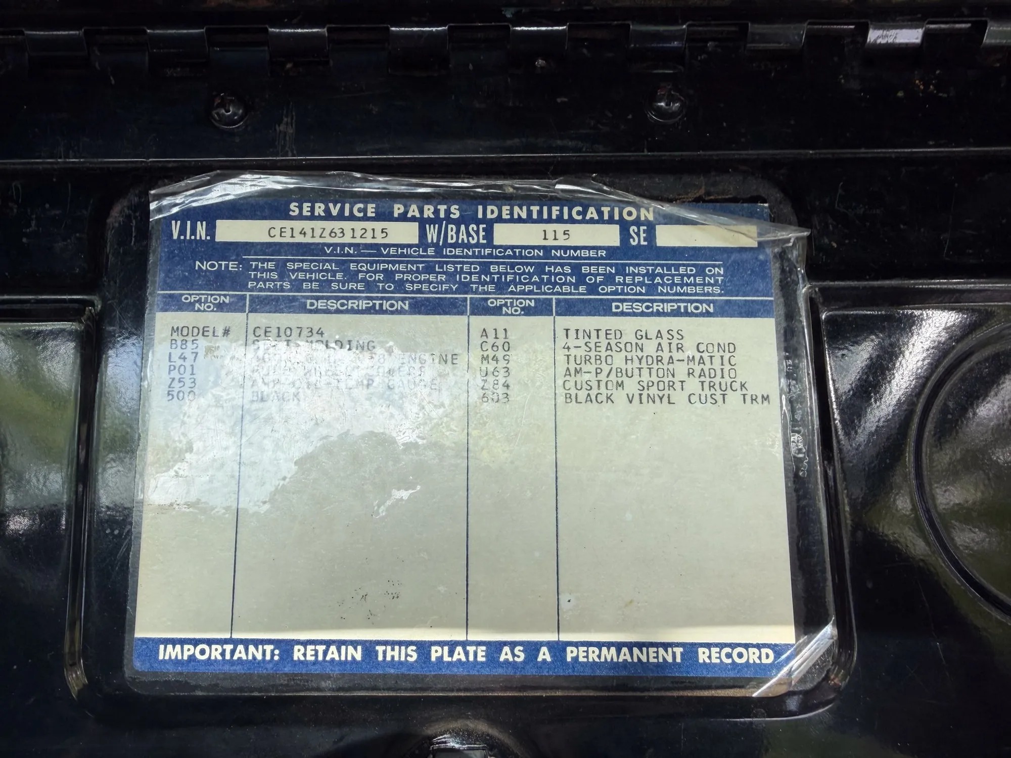 1971 Chevrolet C10 Custom Sport