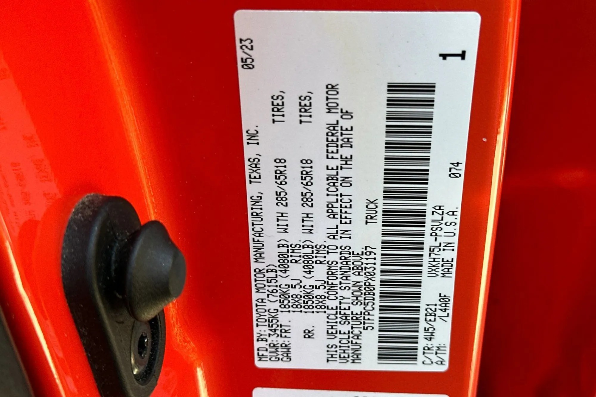 2023 Toyota Tundra TRD Pro