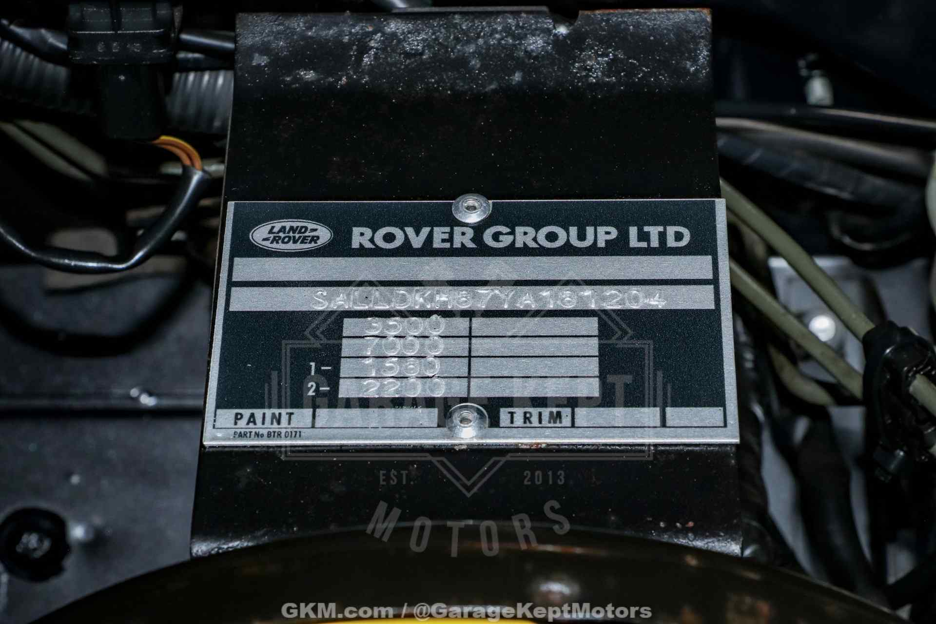 2000 Land Rover Defender 130