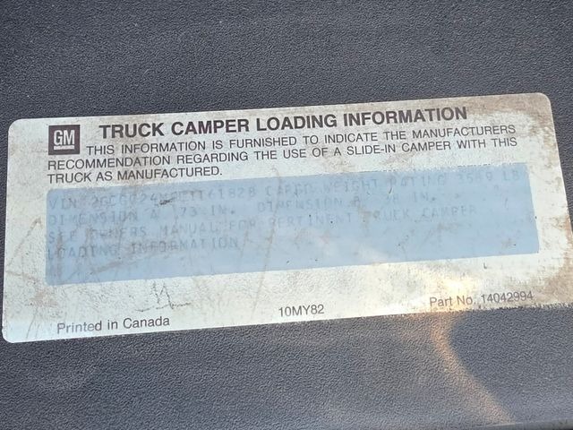 1984 Chevrolet C20 Silverado