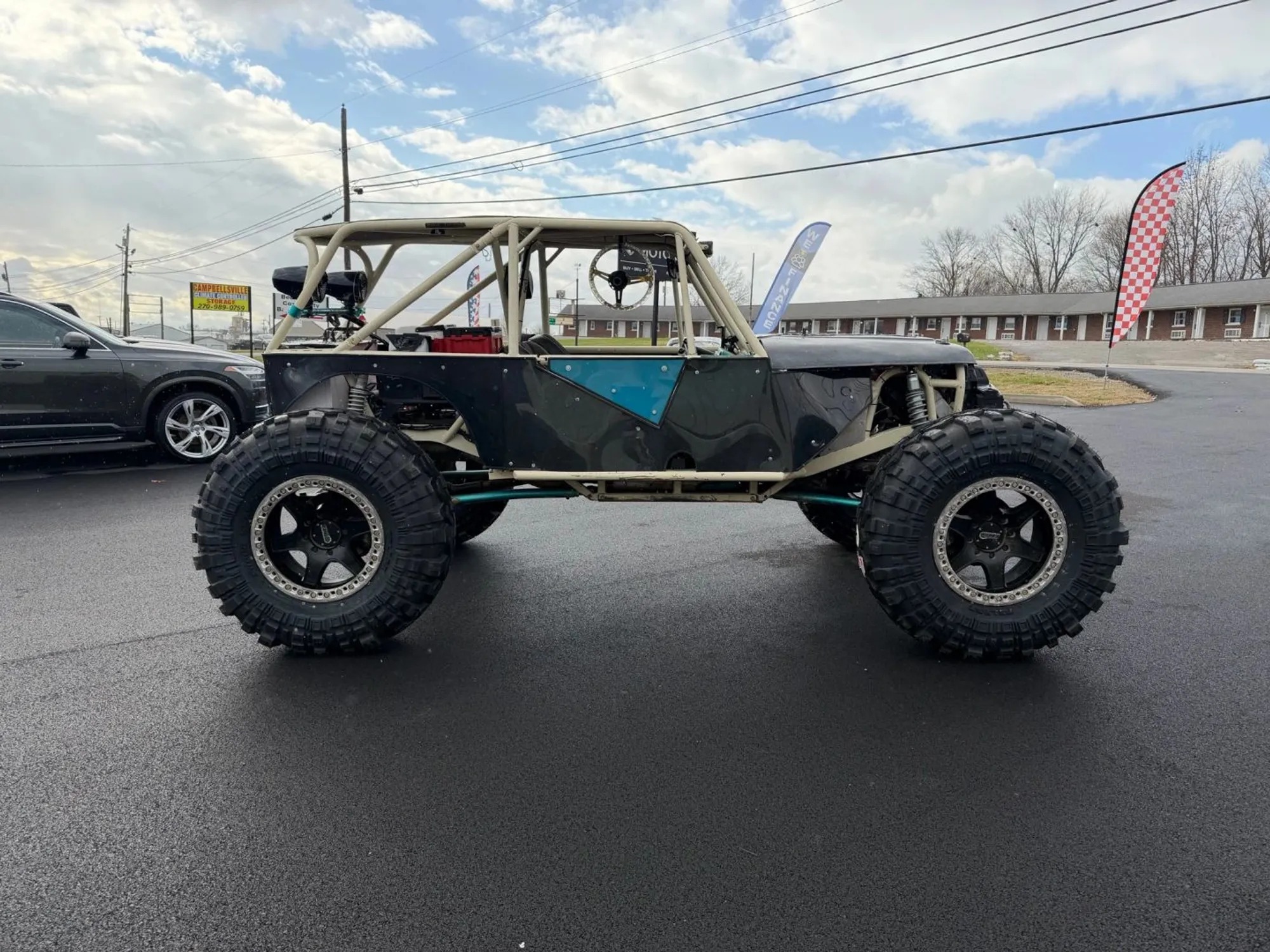 Heavily-Modified 1990 Jeep Wrangler YJ