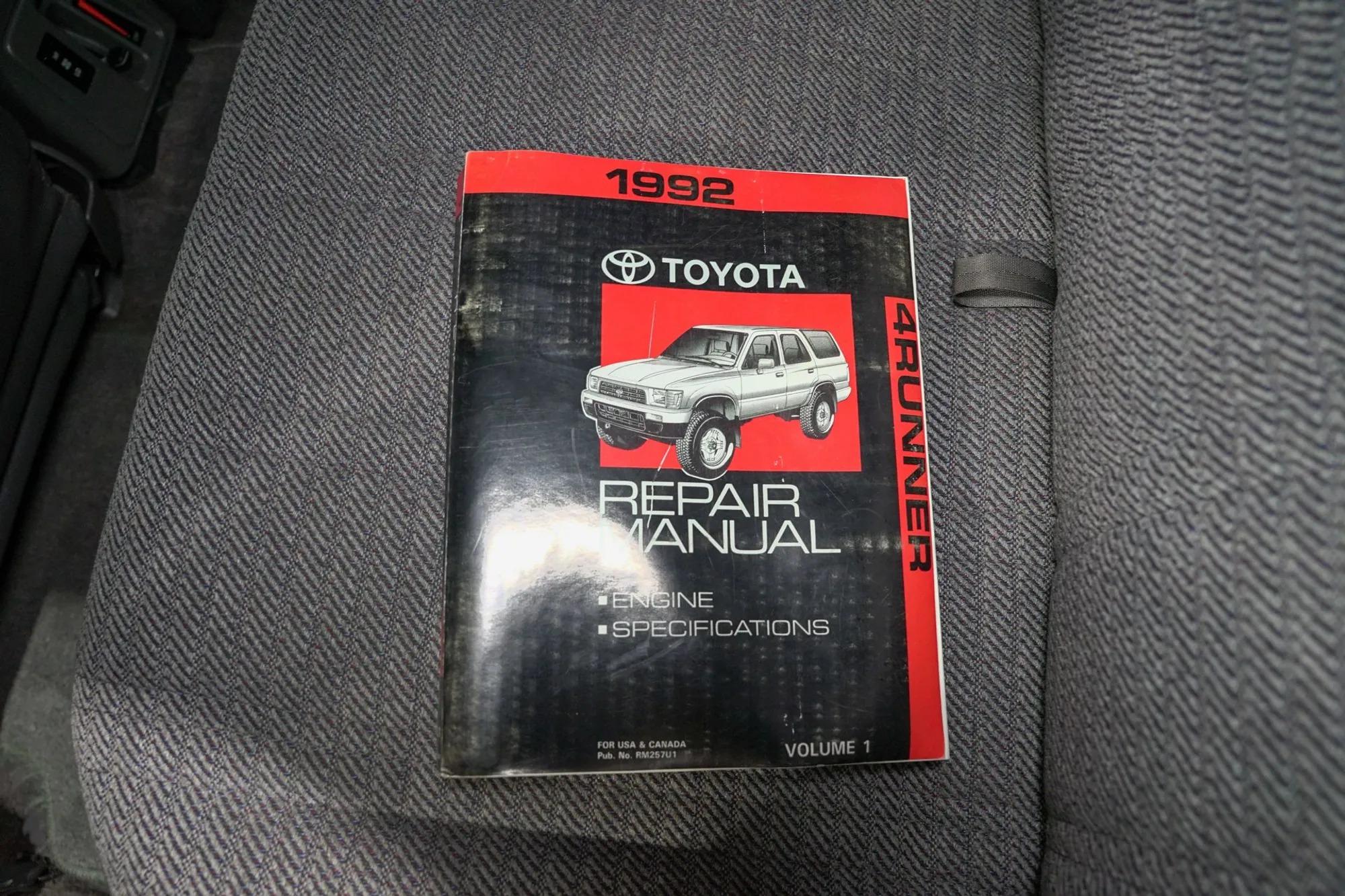 1992 Toyota 4Runner SR5