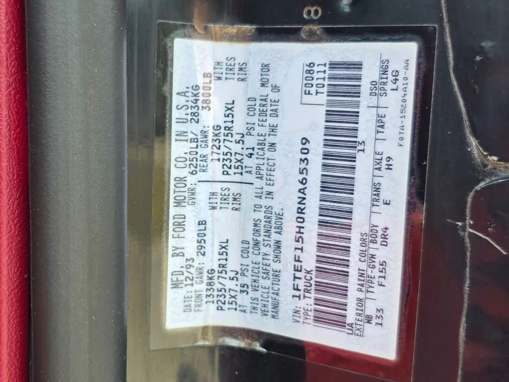 1994 Ford F-150 XLT LWB