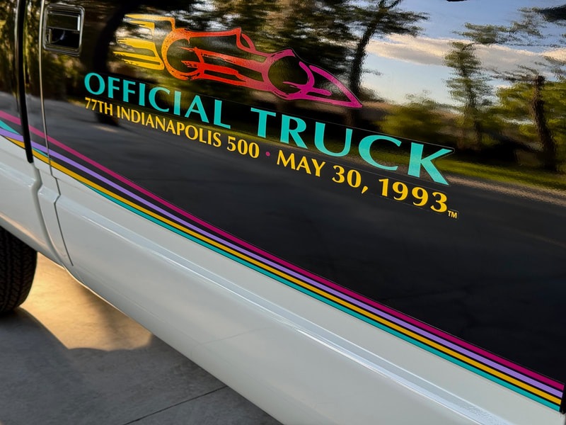 5k-Mile 1993 Chevrolet Silverado 1500 Pace Truck