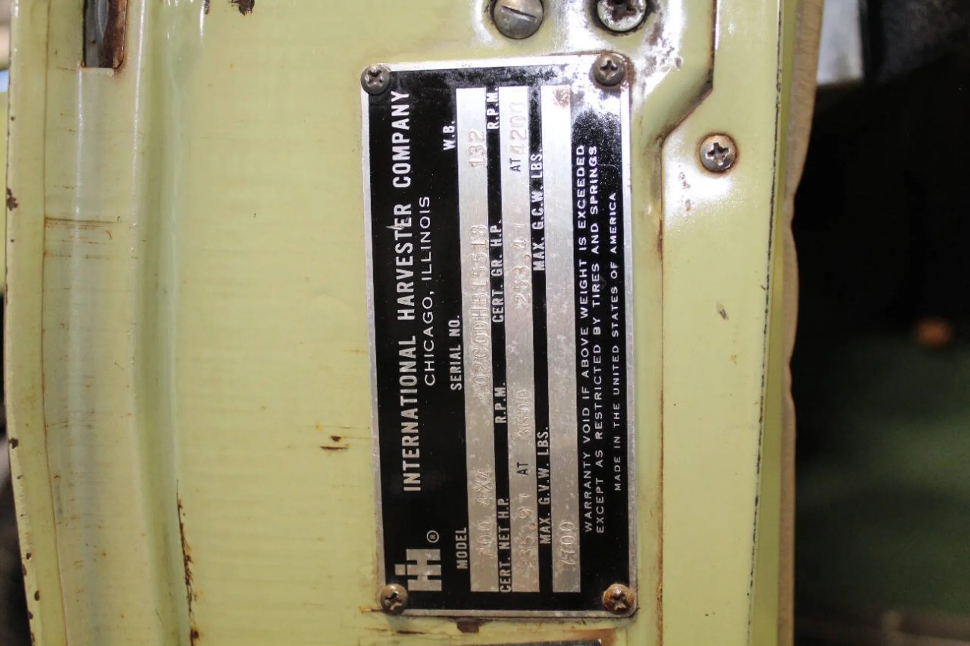 1974 International D200