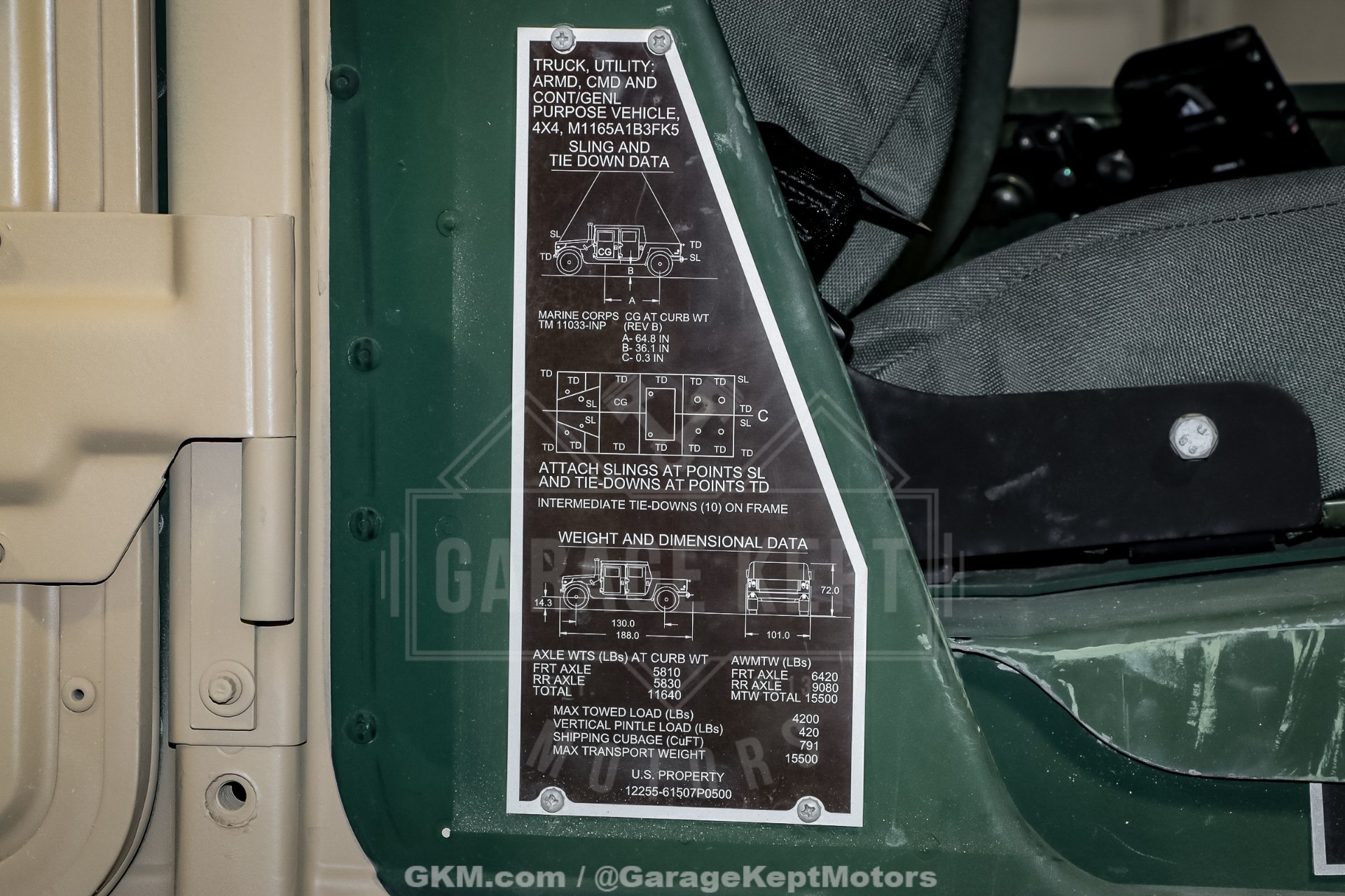 2009 AM General M1165A1