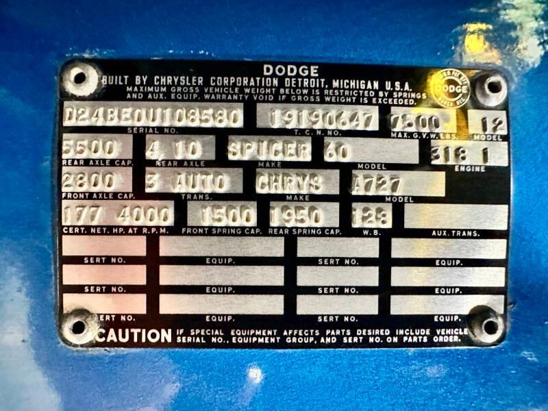 1970 Dodge D200 Pickup