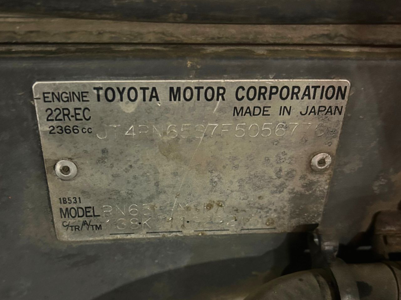 1985 Toyota Pickup