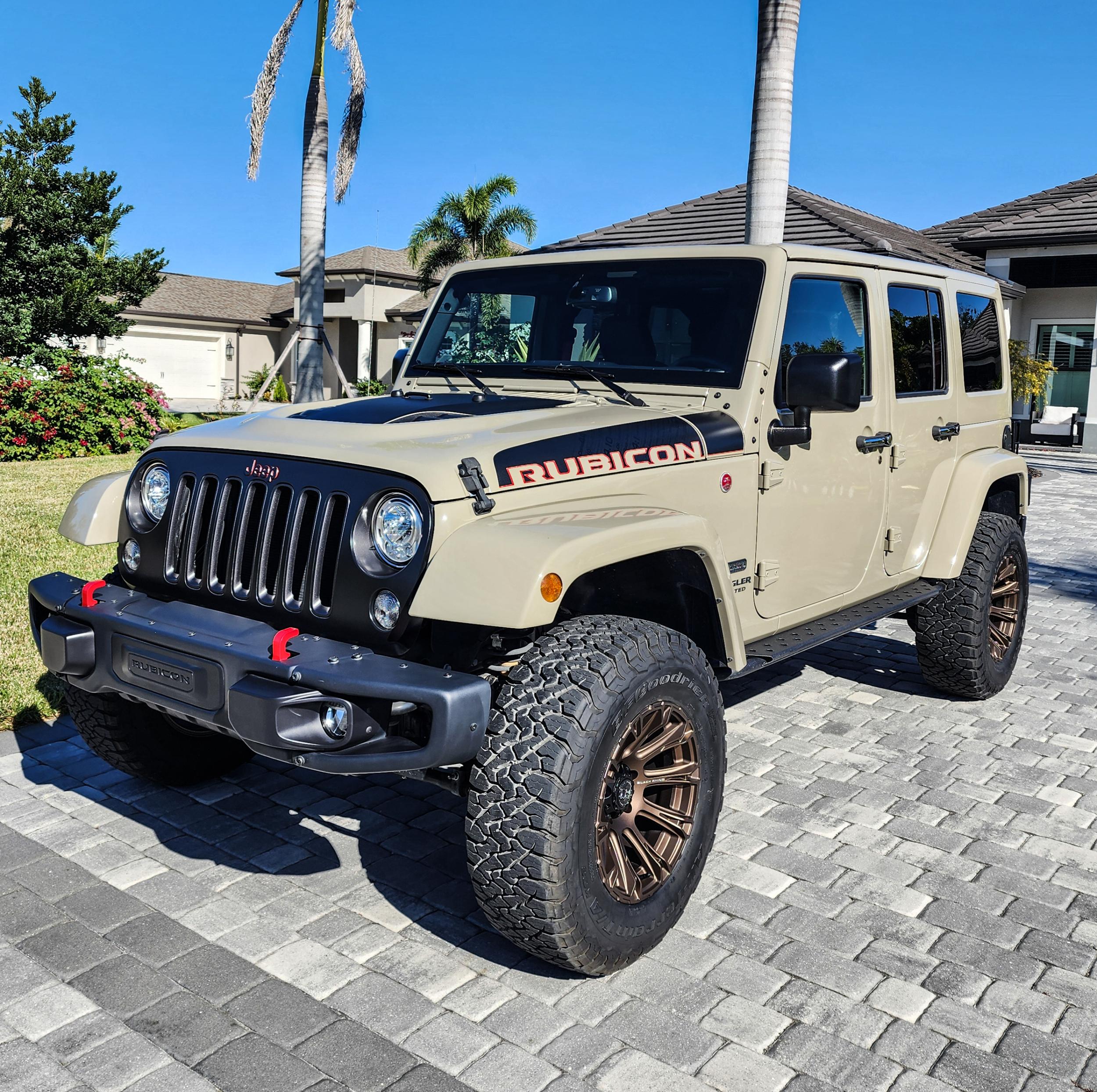 3k-Mi. 2017 Jeep Wrangler Unlimited Rubicon Recon